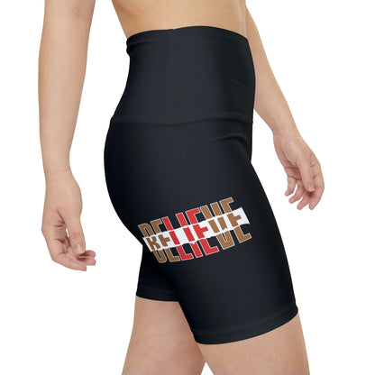 Believe-Women's Workout Shorts
