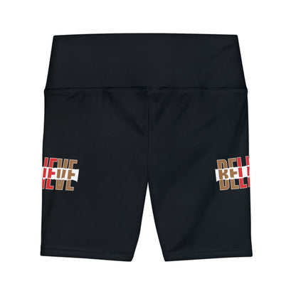 Believe-Women's Workout Shorts