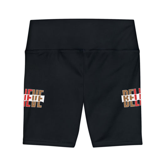 Believe-Women's Workout Shorts