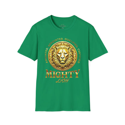 Mighty Lion-  Softstyle T-Shirt ( Adult Uni-Sex)