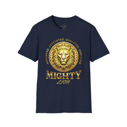 Mighty Lion-  Softstyle T-Shirt ( Adult Uni-Sex)