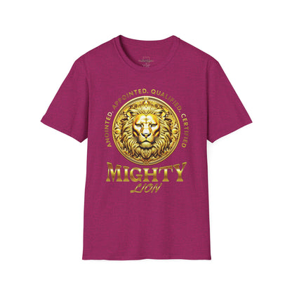 Mighty Lion-  Softstyle T-Shirt ( Adult Uni-Sex)