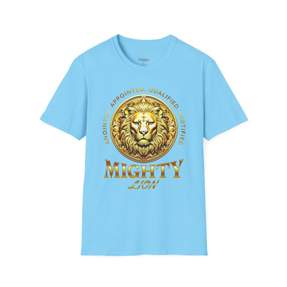 Mighty Lion-  Softstyle T-Shirt ( Adult Uni-Sex)